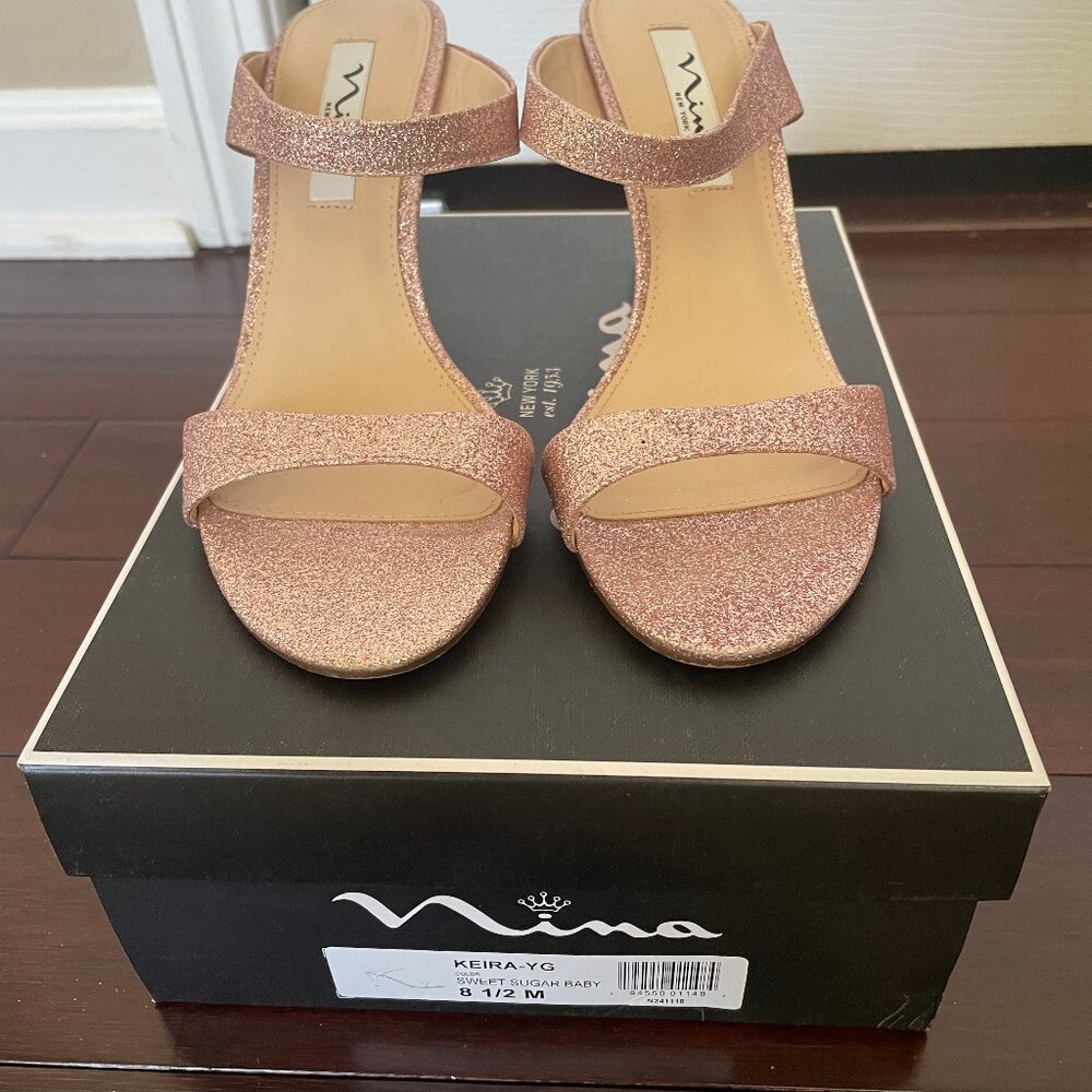 Pink Sparkly sandals